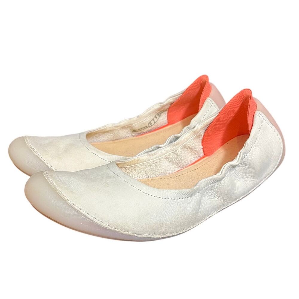 Clarks Women's Joely Jazz Ballet Flats‎ Driving Shoe Leather Size 6 Minimalist